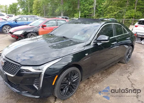 2023 Cadillac Ct4 Premium Luxury из США, поврежденный, VIN 1G6DF5RK8P0106050